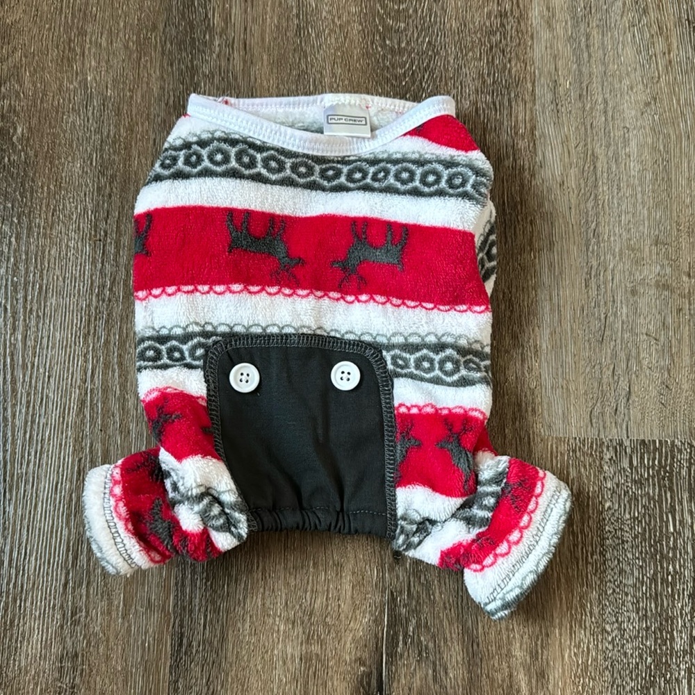 XS Dog Christmas Onesie!